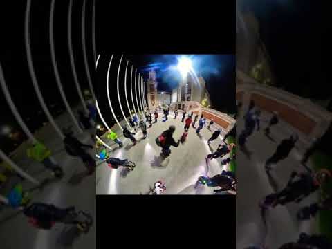 Riding Madrid nights!! EUC - Kingson S18