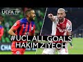 All #UCL Goals: HAKIM ZIYECH