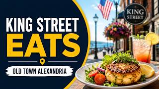 Walking King Street in Old Town Alexandria | Best Places to Eat & Relax