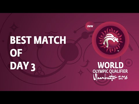 Round 1 FS - 86 kg Bronze Qualif: Z. BARANOWSKI (POL) df. F. ZHANG (CHN), 4-3