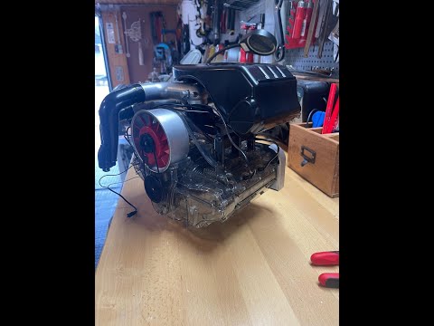 Building a Porsche 911 Turbo Engine Model – Part 2 | Moving Pistons & Precision Details