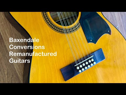 Baxendale Conversion Harmony H12272 12-String Circa 1970 - Natural image 14