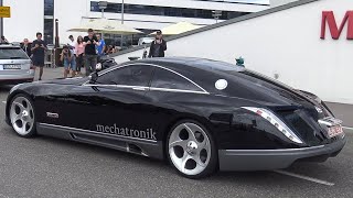 8 Million Dollar Maybach Exelero V12 Biturbo (1 of 1) Shows up at Motorworld – Great V12 SOUND!