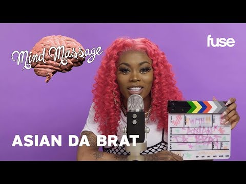 Asian Da Brat Does ASMR with Face Jewels & Talks Shedding Her 'Doll' Identity | Mind Massage | Fuse
