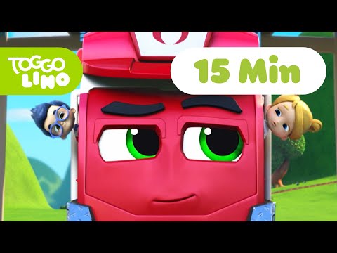 Mighty Express Deutsch | Abenteuer mit dem Feuerwehrzug "Roter Retter" | Toggolino Serien