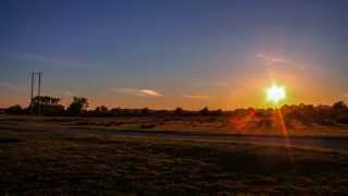 preview picture of video 'Sunset Timelapse Kildare with Canon eos 1100D'