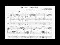Mo Better Blues Piano And Bass Transcription Gordon Webster
