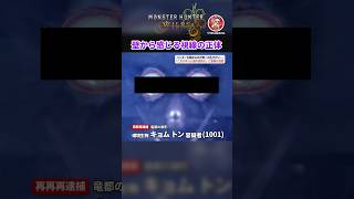 知らない方がいい『キョムトン』の秘密【モンハンワイルズ】#モンハン