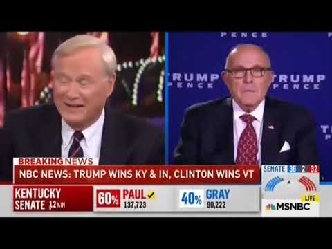 Election Night Coverage:  MSNBC - 2016 - Part One