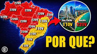 Por que o Brasil usa 110v e 220v ao mesmo tempo?!