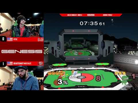 Genesis 5 - Ryse (ICs) vs beast | MikeHaze (Fox) - SSBM - Round 1 Pools