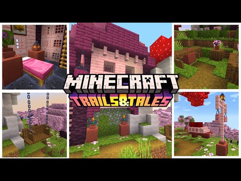 Minecraft Trails & Tales Build Ideas and Hacks | Minecraft Update 1.20