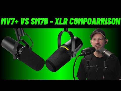 SM7B vs. MV7+ | Quick XLR Sound Comparison