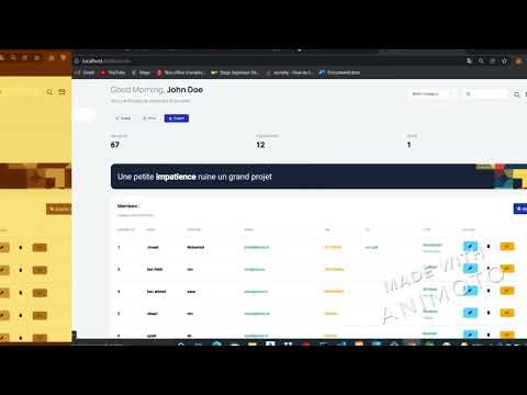 Platform web | gestion labo | Spring boot & Angular | open source
