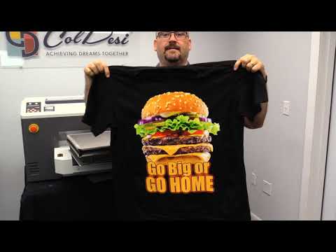 Printing on XXXL | Go Big or Go Home DTG M2