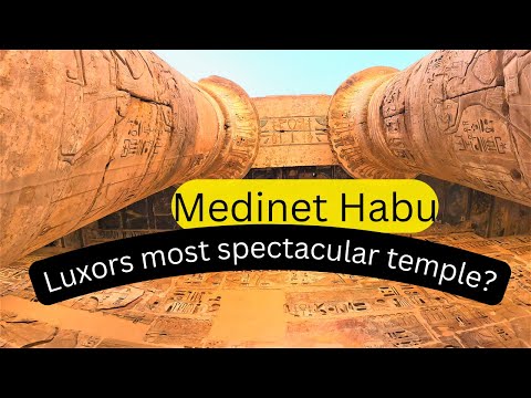A gem from Ancient Egypt-Medinet Habu. Ramesses III mortuary temple.
