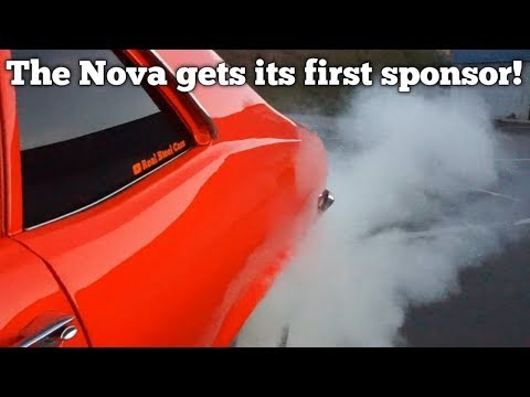 Pypes Race Pro mufflers / 1970 Nova gets its first sponsor!