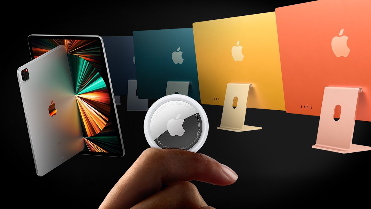 Apple April 2021 event in 10 minutes: Air Tags, iMac, iPad Pro and more! (supercut)