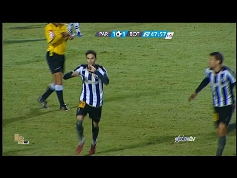 Gols Paraná 1 x 2 Botafogo - Brasileirão 2015 Série B