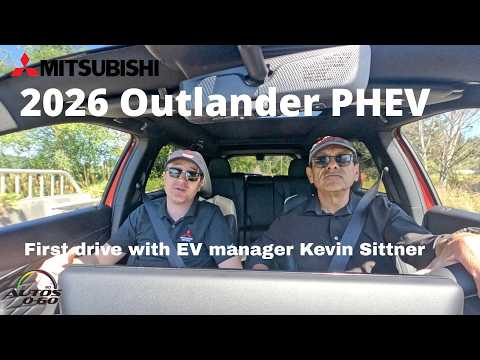 Thumbnail for 2026 Mitsubishi Outlander PHEV First Drive | 45-Mile EV Range, 297 HP & Interview with Kevin Sittner by Mitsubishi Motors