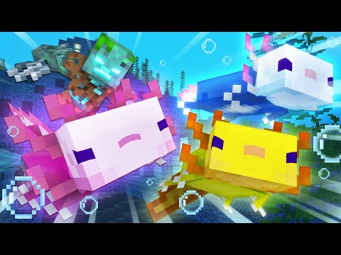 Axolotl Ranger 06 - Super Power Guardians | Minecraft Animation