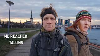 A Freezing December Hike into Tallinn - Baltic Coastal Hike Ep. 9