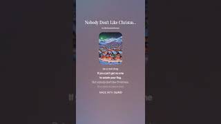 Nobody Don&#39;t Like Christmas (Suno Remix)