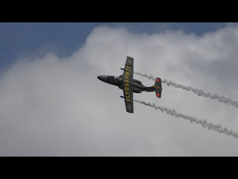 SAAB 105 (Sk 60) Swedish Air Force  🇸🇪 Best Display at RIAT 2023 [4K]