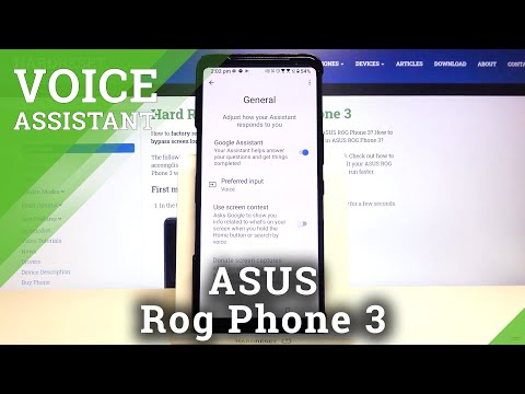 How to Enable Google Assistant in ASUS Rog Phone 3?