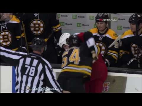 Troy Bodie vs Adam McQuaid Jan 17, 2011