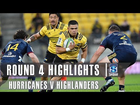 ROUND 4 HIGHLIGHTS: Hurricanes v Highlanders - 2019