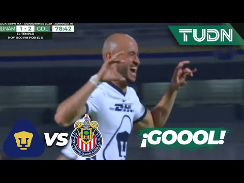 ¡Empate! !Gol de Carlos González!  | Pumas 2-2 Chivas | Guard1anes 2020 Liga BBVA MX J16 | TUDN