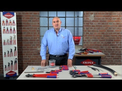 Kirpimo replės KNIPEX 7302 video