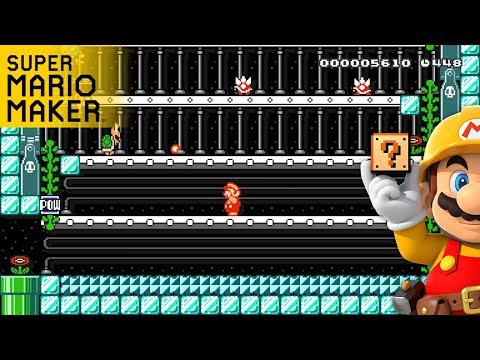 Super Mario Maker Level: Koopa Invaders