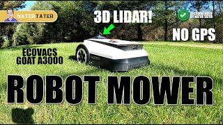 ✅ Ecovacs GOAT A3000 Robotic Lawn Mower Review - Tested - Lidar And Vision - NO RTK GPS
