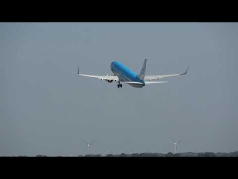 KLM B737-800 Takeoff Schiphol