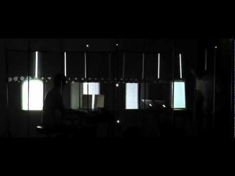 mjuc x notroboboy : audio light projection live 