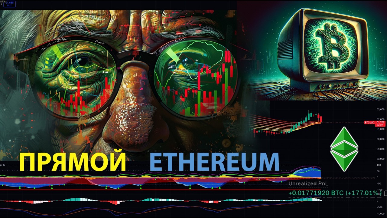 КРИПТО ПРЯМОЙ ЭФИРИУМ 🟢 ОТСКОК ДОХЛОГО МЕДВЕДЯ
