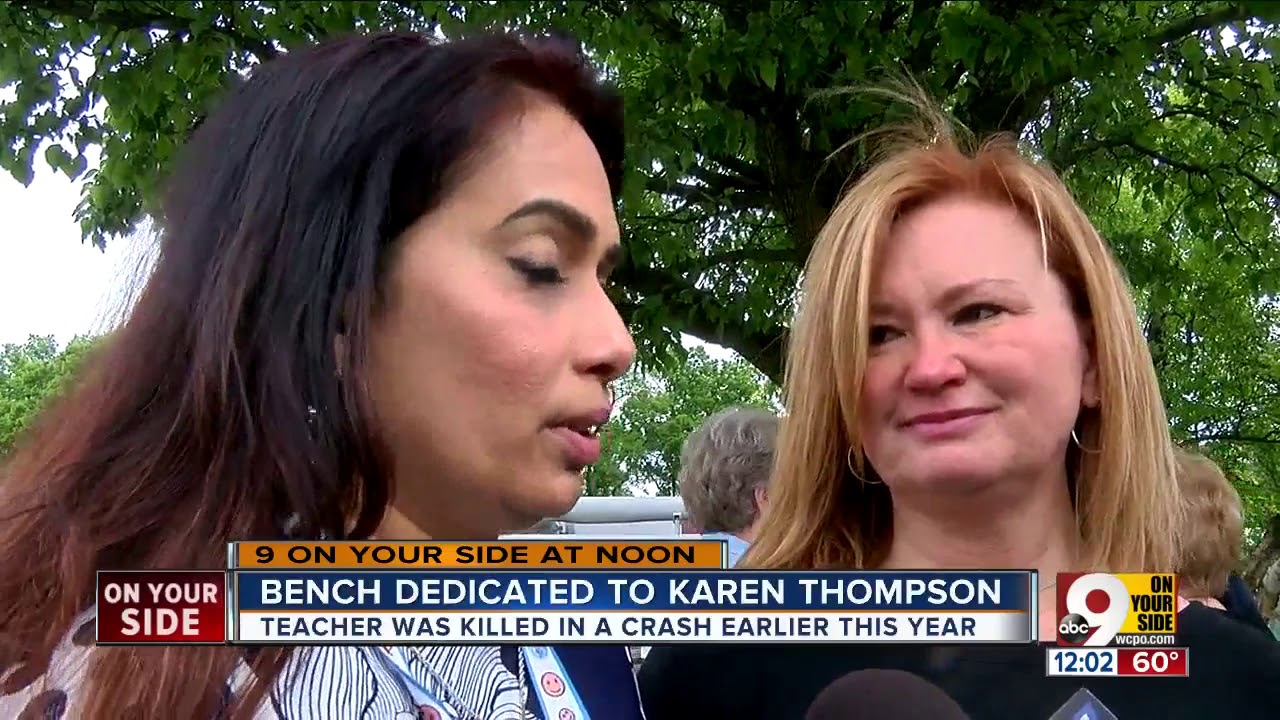 Taft Elementary dedicates bench to teacher killed in crash