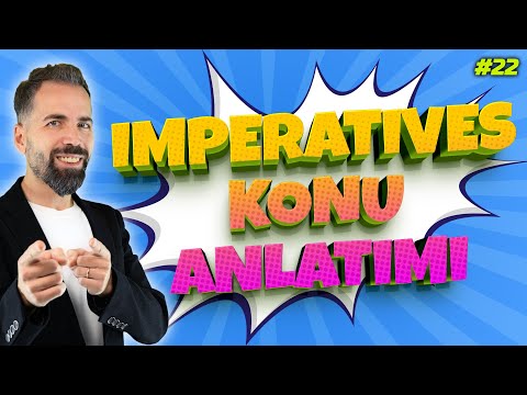 İngilizce Emir Cümleleri Konu Anlatımı #22