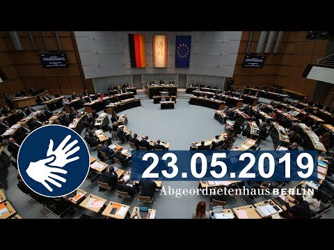 Fragestunde, 23.05.2019