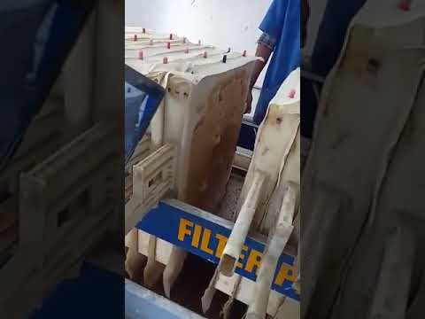 Automatic hydraulic filter press, filtration capacity: 500-1...