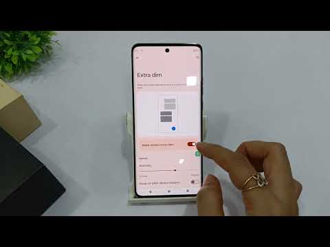 How to Fix screen brightness problem in motorola edge 50 fusion | Moto edge 50 pro Turn on Extra dim