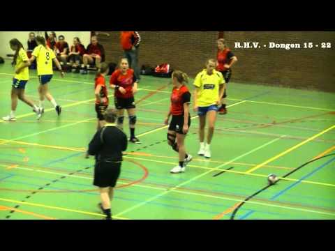 12-02-2012 RHV - Dongen (dames-1) (tweede helft)