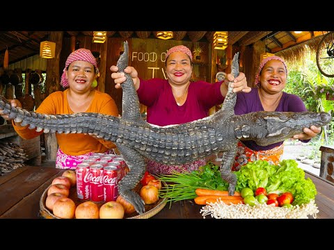 Cooking Crocodile Recipes, Stew, Soup, and Grilled Crocodile Meat Delicious Food