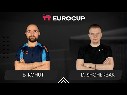19:00 Bohdan Kohut - Denys Shcherbak 14.03.2025 TT Euro.Cup Ukraine Elite. TABLE 3
