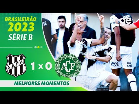 Gols e lances de Ponte Preta x Chapecoense