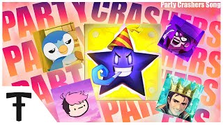 Cover art for party crashers "we get it started"