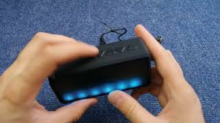 Включение FM радио Bluetooth колонки, портативная колонка как включить радио, X3