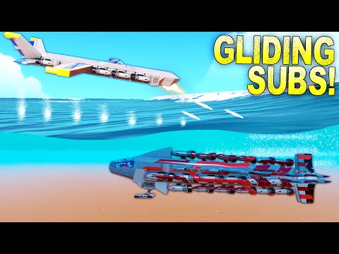 We Made SUBMARINES FLY Just For a Mid-Air Sub Battle!